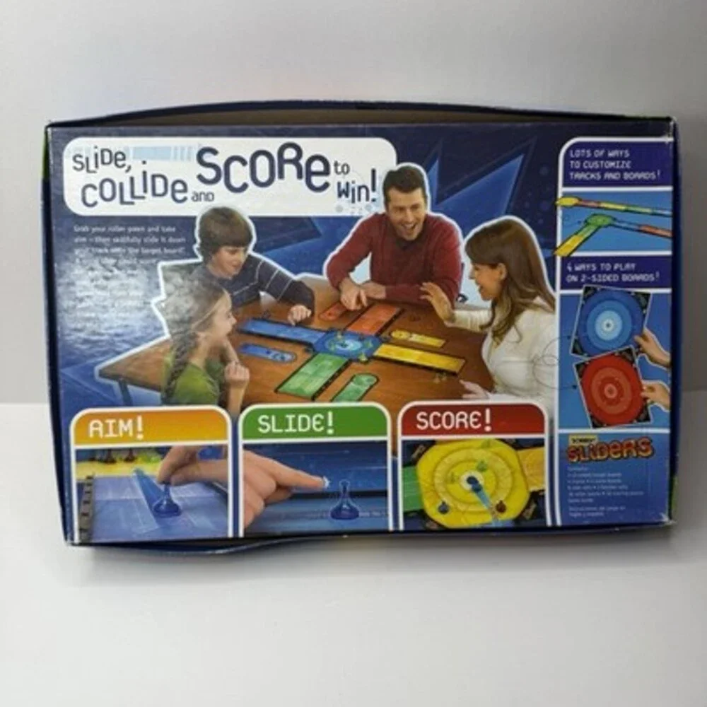 Parker Brothers Sorry Sliders The Aim Slide & Score Target Game PLS READ